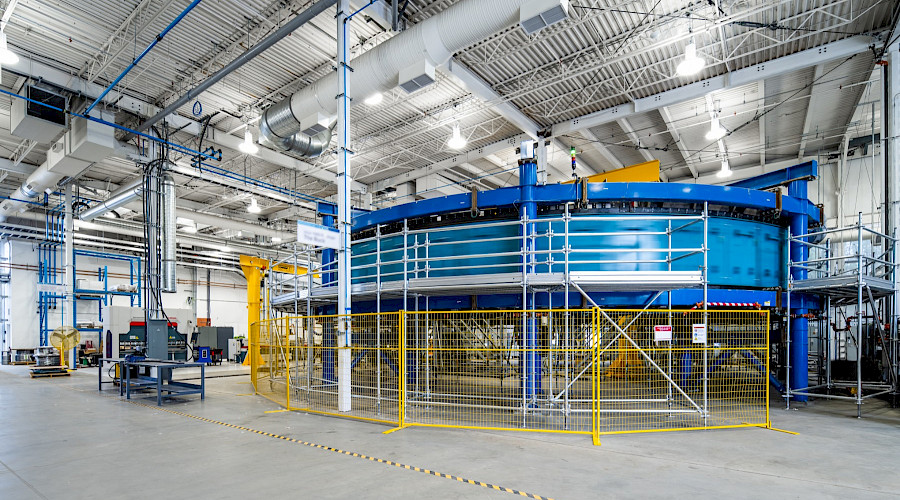 Interior image of Svante Centre of Excellence facility, built by Chandos Construction Vancouver in Burnaby, BC