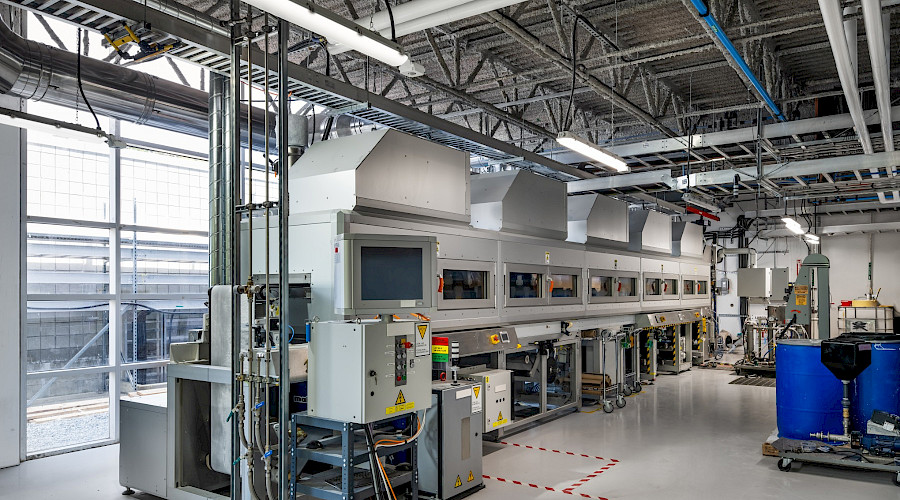Interior image of Svante Centre of Excellence facility, built by Chandos Construction Vancouver in Burnaby, BC