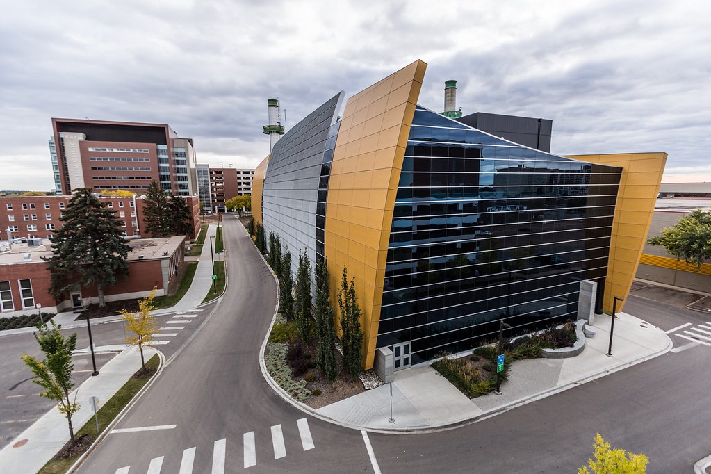 Cooling Plant on University of Alberta Campus