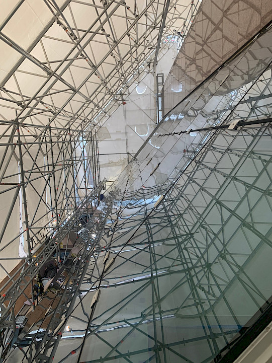 HSBC Building Skylight and Barrel Vault Glazing Restoration